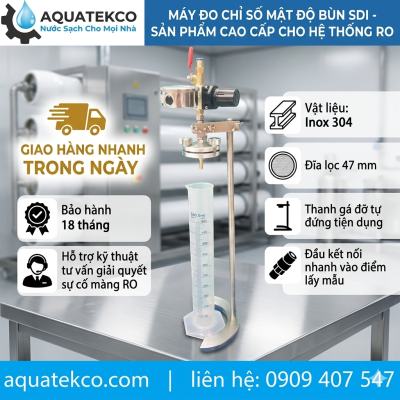 Máy đo chỉ số mật độ bùn SDI