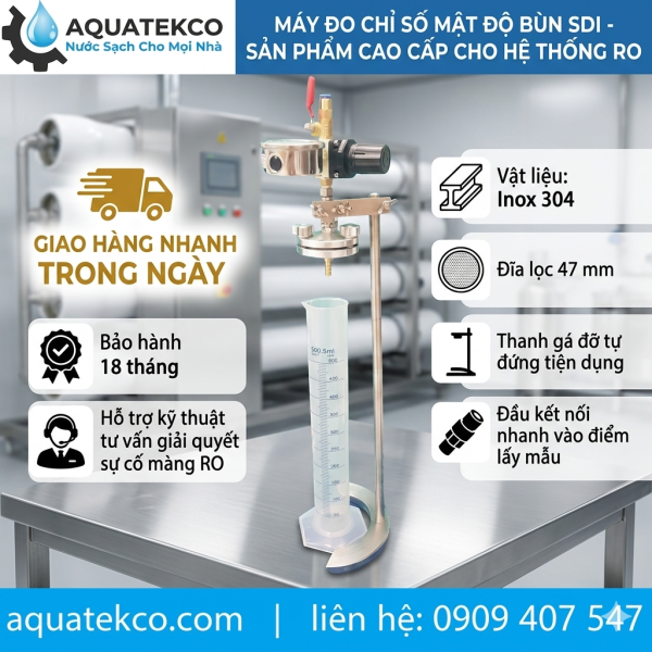 Máy đo chỉ số mật độ bùn SDI