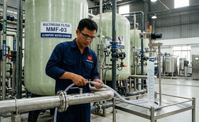 vị trí lắp máy đo SDI